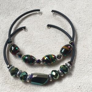2 Handcrafted bracelets